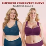 full bust massage cups front buckle bra 3