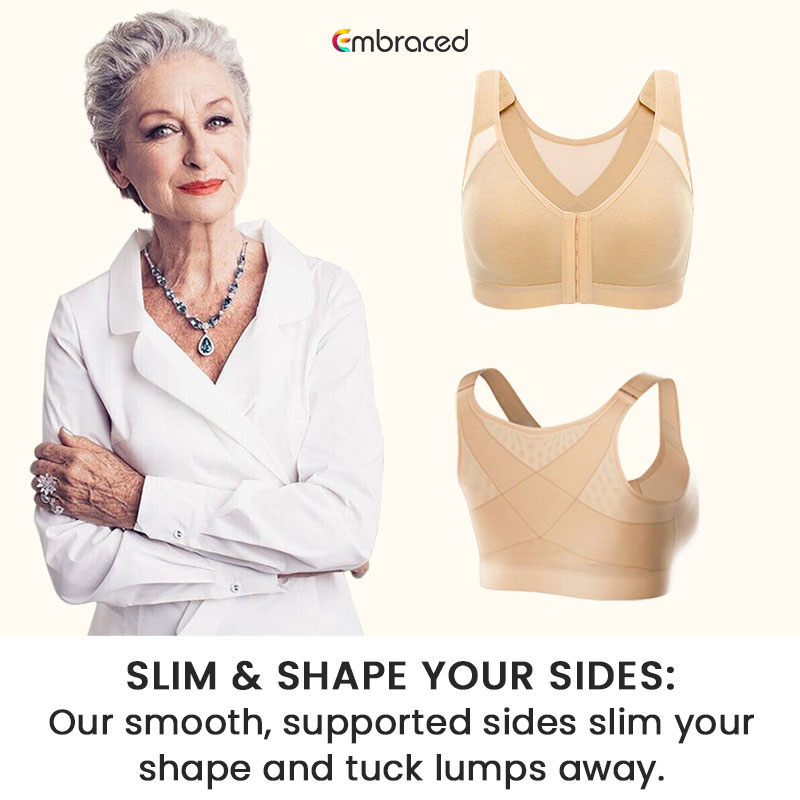 Bonnie Store - Embraced - Last day 70% OFF - Adjustable Front Closure  Support Multifunctional Bra