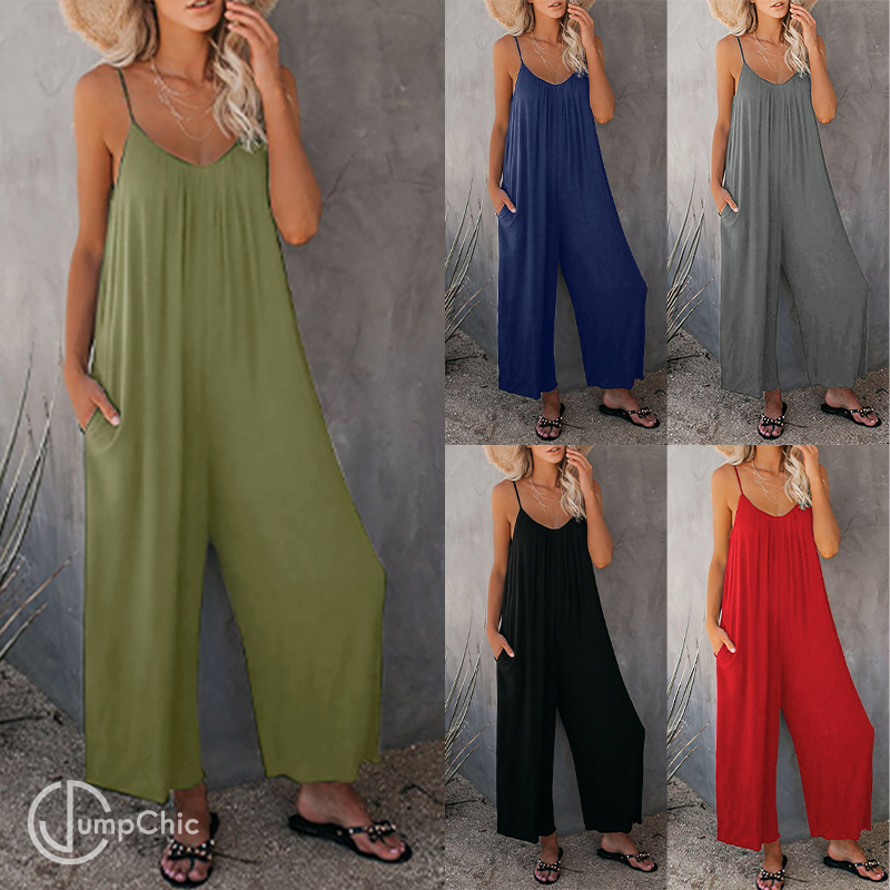 Dora Luxe - JumpChic - Ultimate Flowy Jumpsuit with Pockets