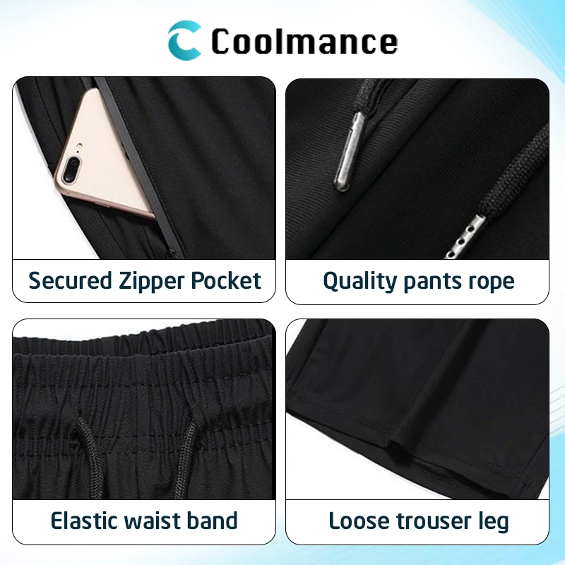 GentsLux - Coolmance - Plus size Ice Silk Super Stretchy Shorts