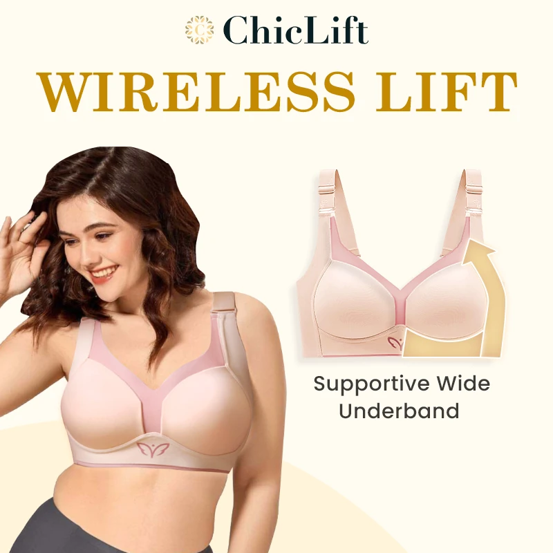 Lace Cut-Out Bra, Comfortable and Breathable Without Restraint
