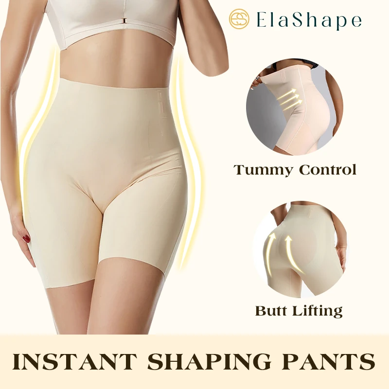 JASUBAI Elashape - High Waisted Tummy Control Pants, Tummy and Hip Lift  Pants Fiber Restoration Shaper Shapewear Women (2Pcs A,M) : :  Clothing, Shoes & Accessories