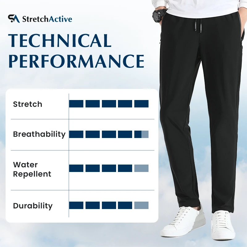Comfysfit Unisex Ultra Stretch Quick Drying Pants