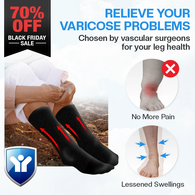 HealingSox - Compression Socks Healing Varicose