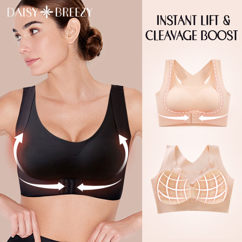 DaisyBreezy - Push up Back Support Seamless Bra