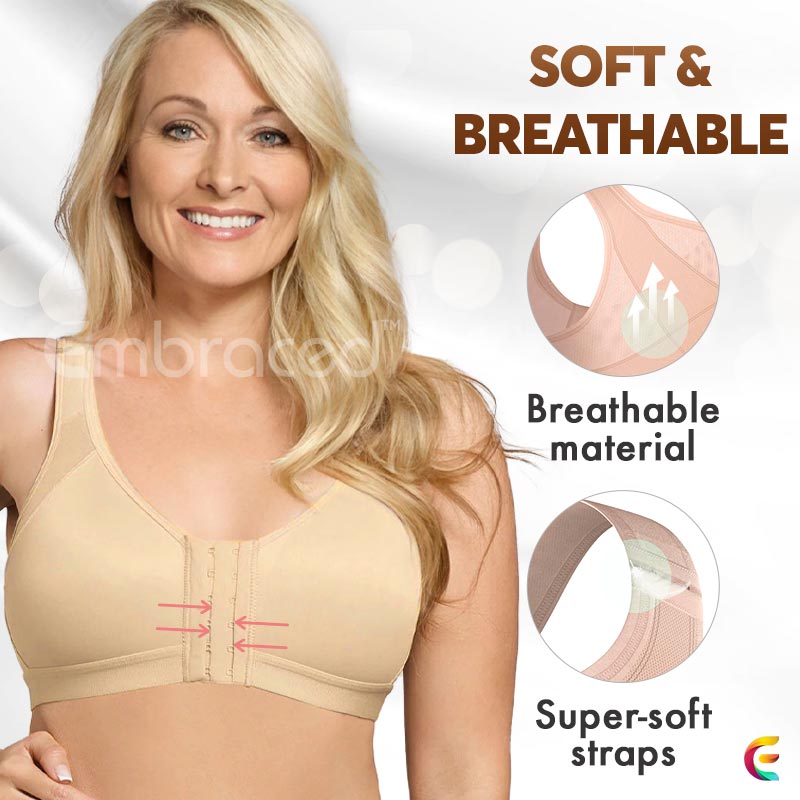 WM STYLIST - Embraced - Adjustable Front Closure Support Multifunctional Bra