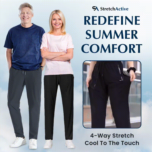 Coolmance Stretch Pants, StretchActive - Unisex Ultra Stretch Quick Drying  Pants, Fast Dry Stretch Pants