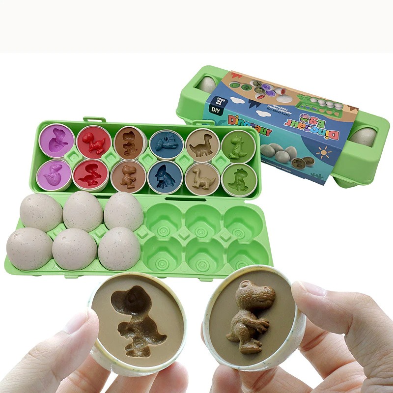 MetaKid Eggs - Montessori Geometric Eggs, Educational Matching Smart Toys