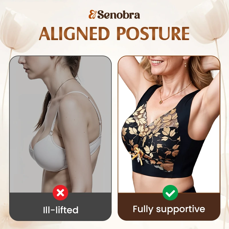 Senobra versatile comfy lift and flex bra for seniors