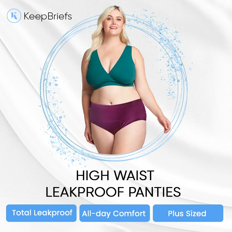 KeepBriefs - Last Day 70% OFF - High Waist Leakproof Comfort Panties