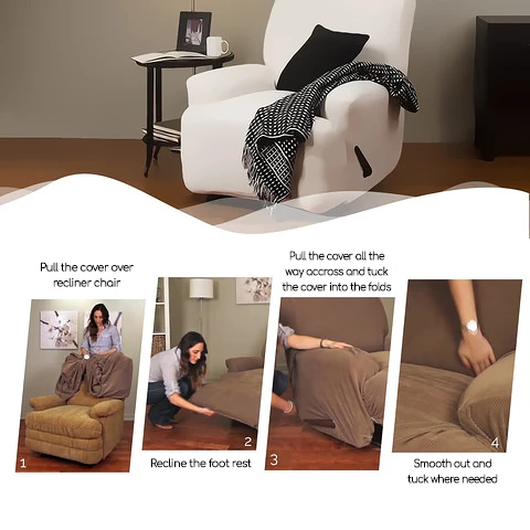 LineSofa - Stretch Elastic Anti-Slip Spandex Universal Sofa Cover