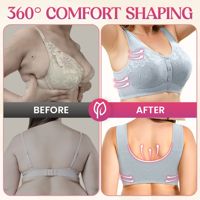 Posy Bra - Magic Comfort elülső záródású alakformáló melltartó időseknek