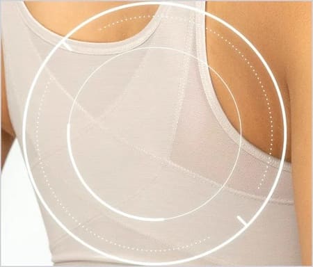 Flatulence Adjustable Chest Brace Support Multifunctional Bra