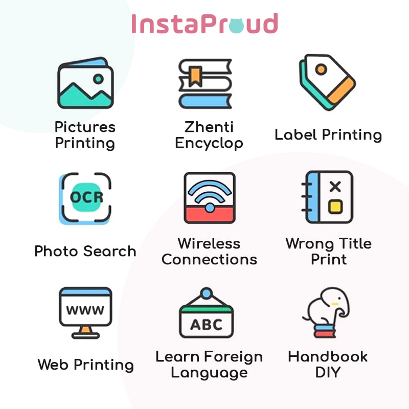 InstaProud Portable Sticker Printer