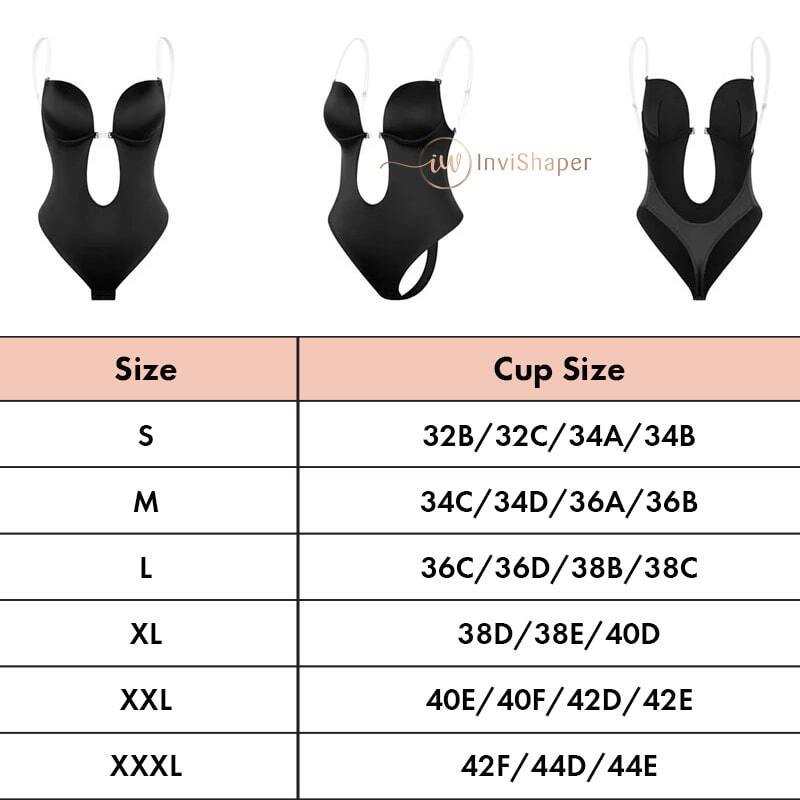 VERA CHARM InviShaper Backless Body Shaper Bra